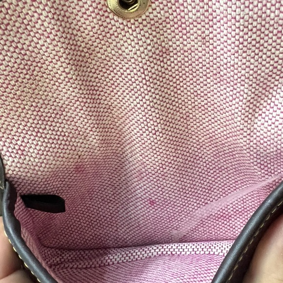 Dooney & Bourke Red Croc-Embossed Shoulder Bag - Picture 10 of 10